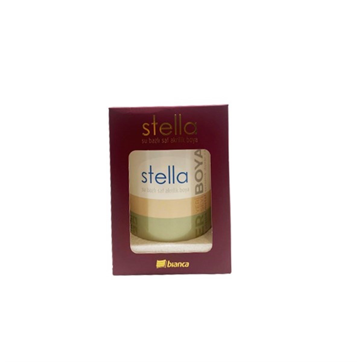 Bianca Stella Su Bazlı Saf Akrilik Boya 0,50 Lt. küçük görsel