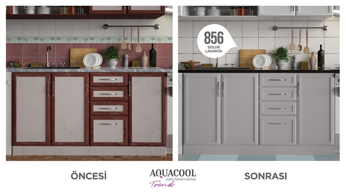 Aquacool Trend M.A.C Su Bazlı Akrilik Hobi Boyası 856 Soluk Lavanta 150Ml küçük görsel