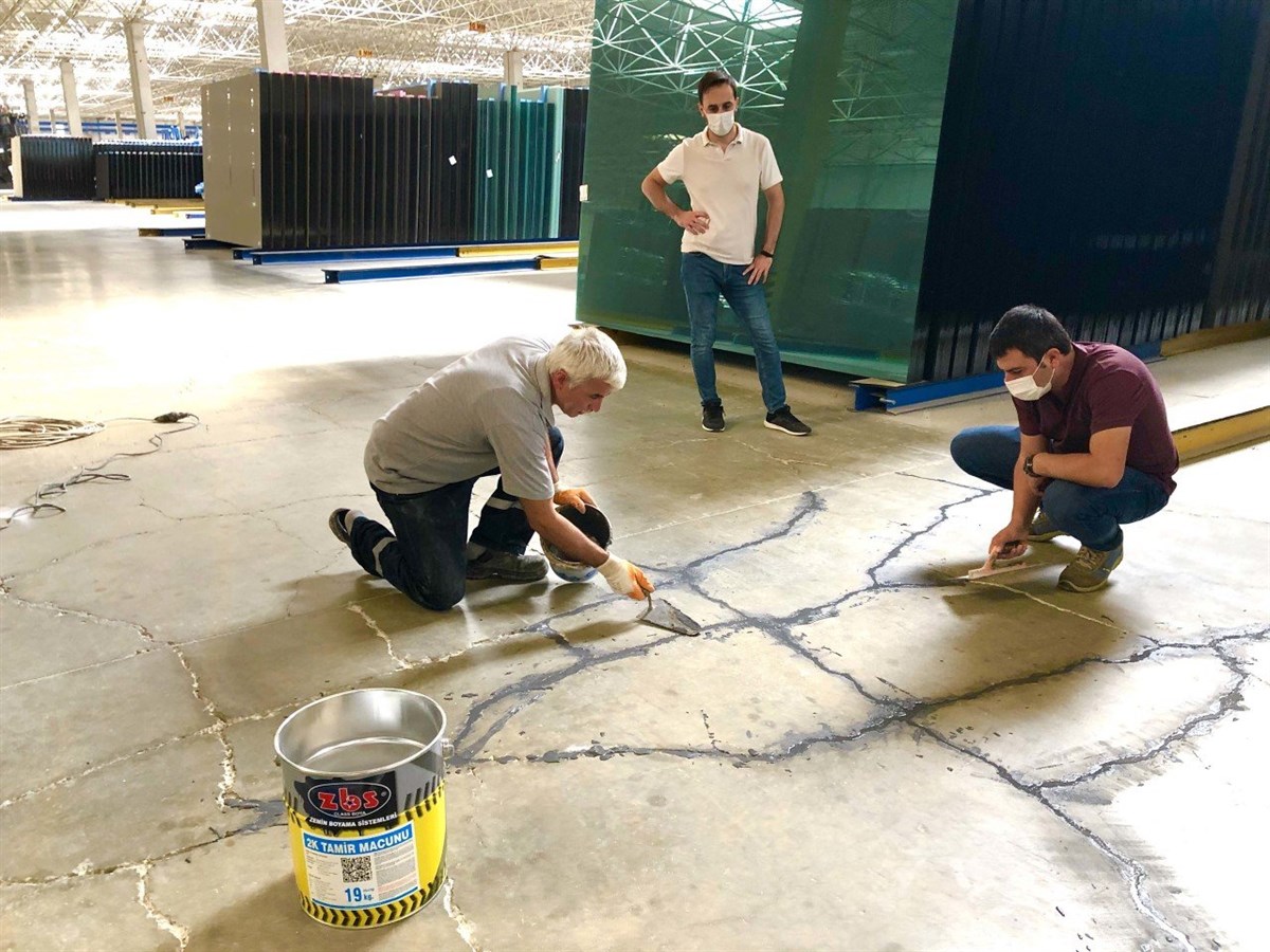 Zbs 2K Zemin Tamir Macunu İnce 13+6 Kg küçük görsel