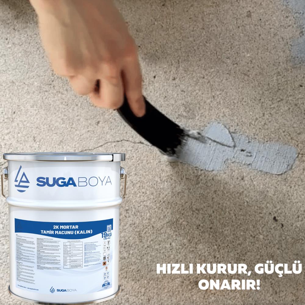 Suga 2K Mortar Tamir Macunu 15+4 Kalın küçük görsel