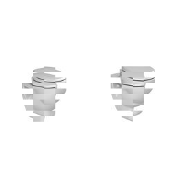 Turkuaz Lila Asma Klozet + Abs Kapak Set018001 görseli