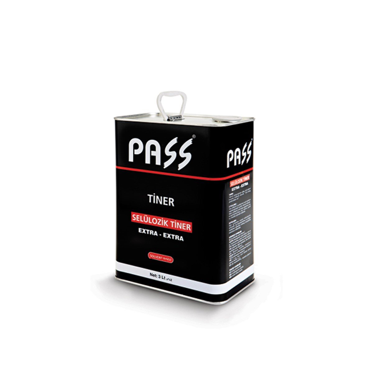 Pass Ary Selülozik Tiner 2 1/2 (1900 Gr) küçük görsel