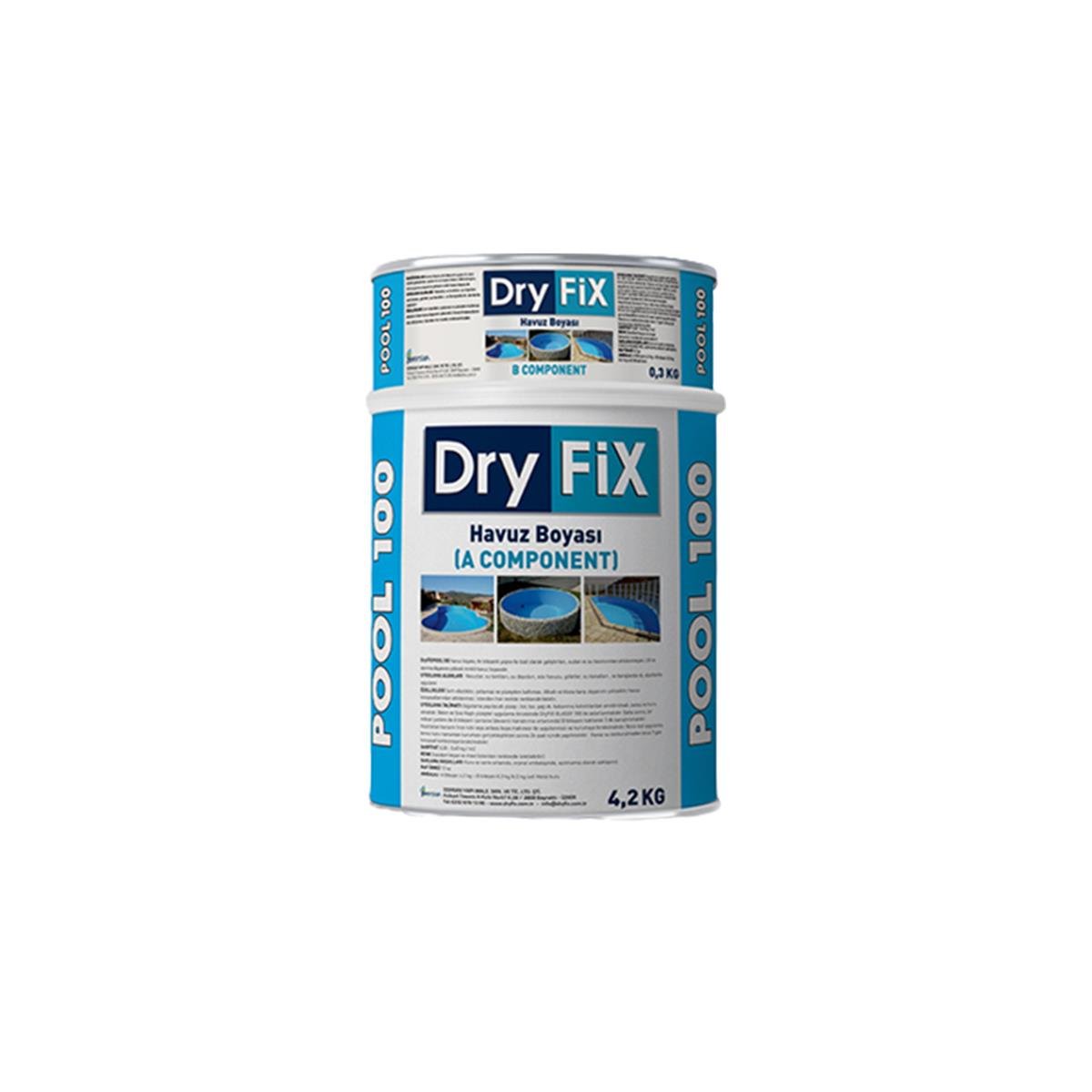Dryfix Pool 100 Havuz Boyası Mavi 4,5 Kg küçük görsel