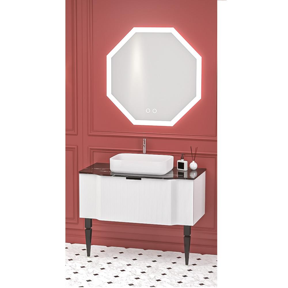 Aquanil Royal 100 Cm Banyo Dolabı - Beyaz küçük görsel