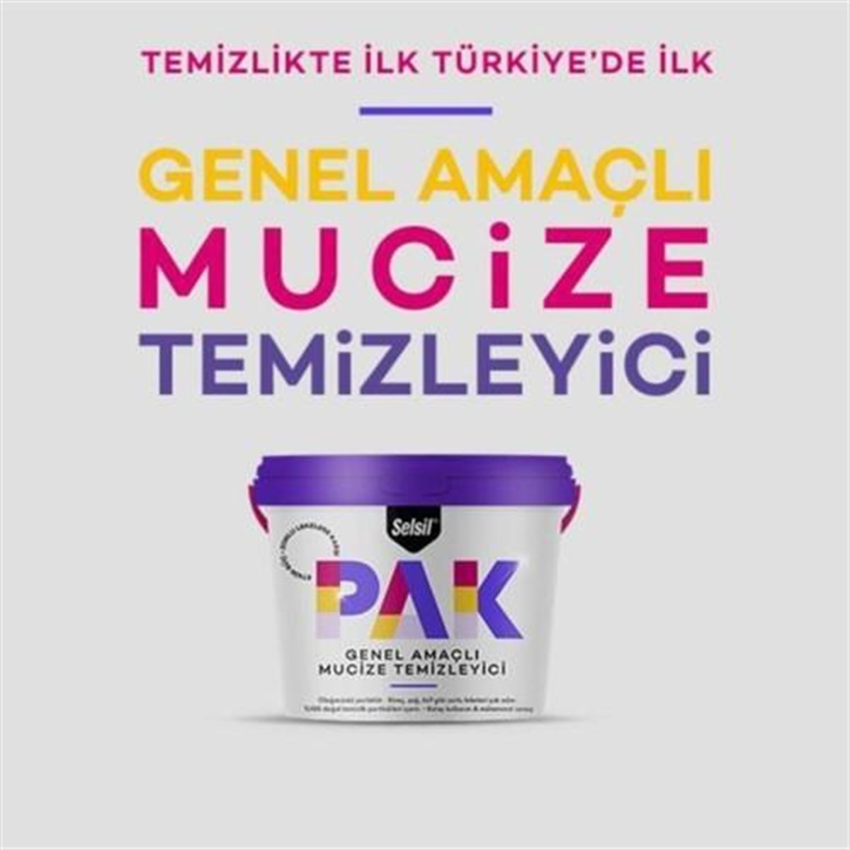 Selsil Pak Genel Amaçlı Mucize Temizleyici 500 Gr küçük görsel