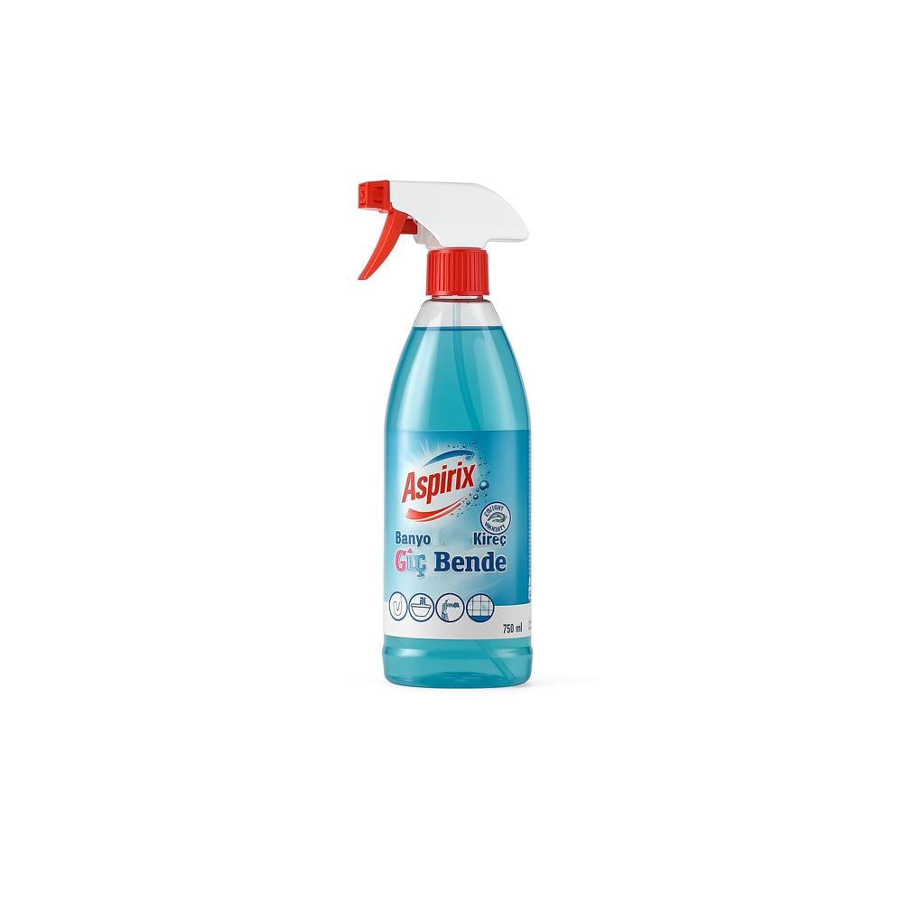 Aspirix Güç Bende Banyo Derz Kireç Temizleyici 750 Ml Asp006 küçük görsel