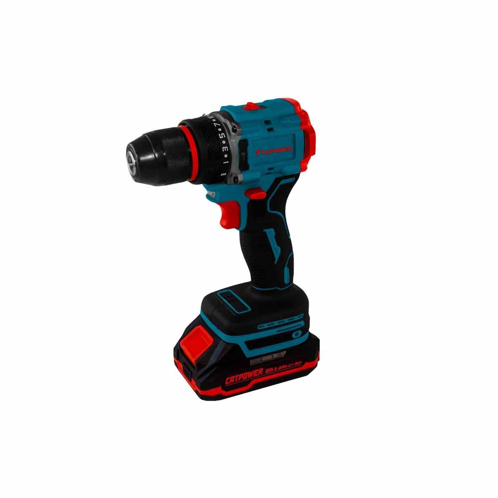 Catpower 4213 Set Akülü Darbeli Vidalama Kömürsüz 20V 2X2.0Ah küçük görsel