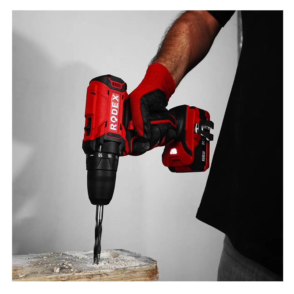 Rodex Akülü Matkap Vidalama 16.8V 2X2Ah 17 Parça Aksesuarlı Rdx3365A küçük görsel