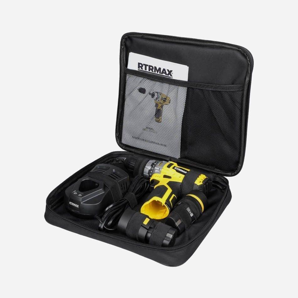 Rtrmax Rtx1212 X-lıon Akülü Matkap 12v, 2x1.3ah küçük görsel