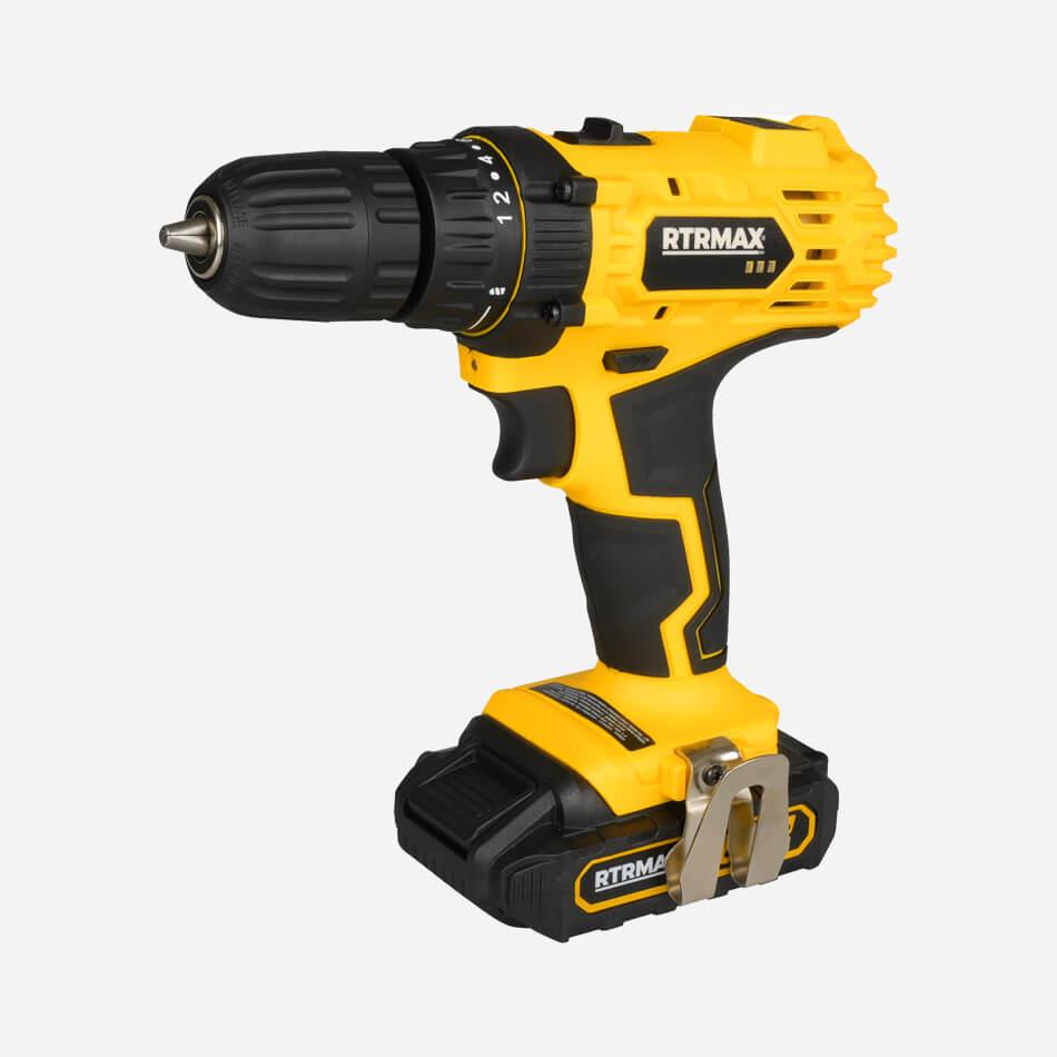 Rtrmax RTM350 Çift Akülü Matkap Vidalama 18V 2x1.5AH küçük görsel