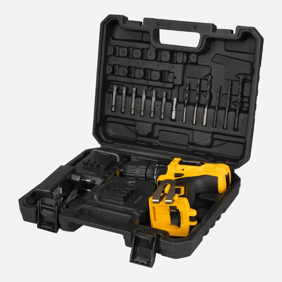 Rtrmax RTM350 Çift Akülü Matkap Vidalama 18V 2x1.5AH küçük görsel