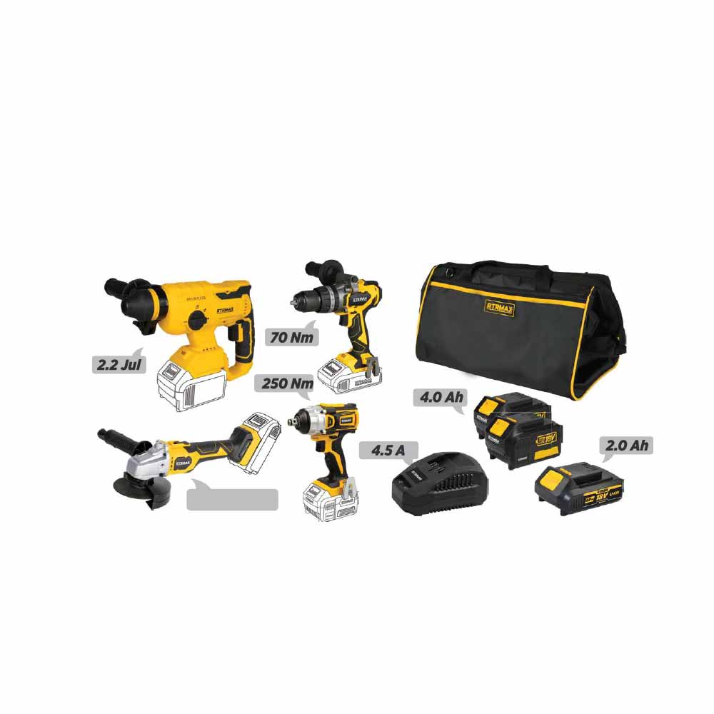 Rtrmax X-Lion 3'Lü Makine Seti Rtxset44 küçük görsel