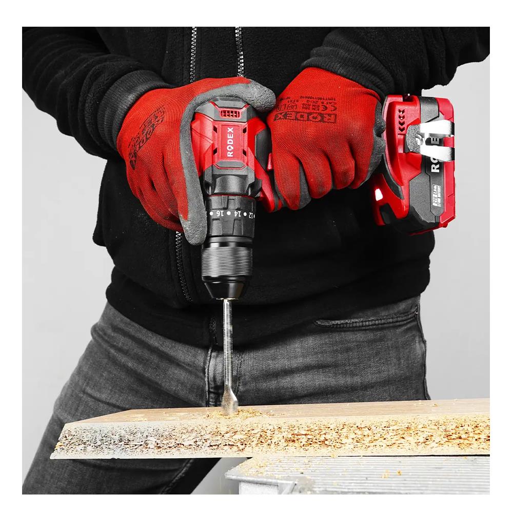 Rodex Akülü Darbeli Matkap Vidalama 21V 2X2Ah Rdx3404 küçük görsel