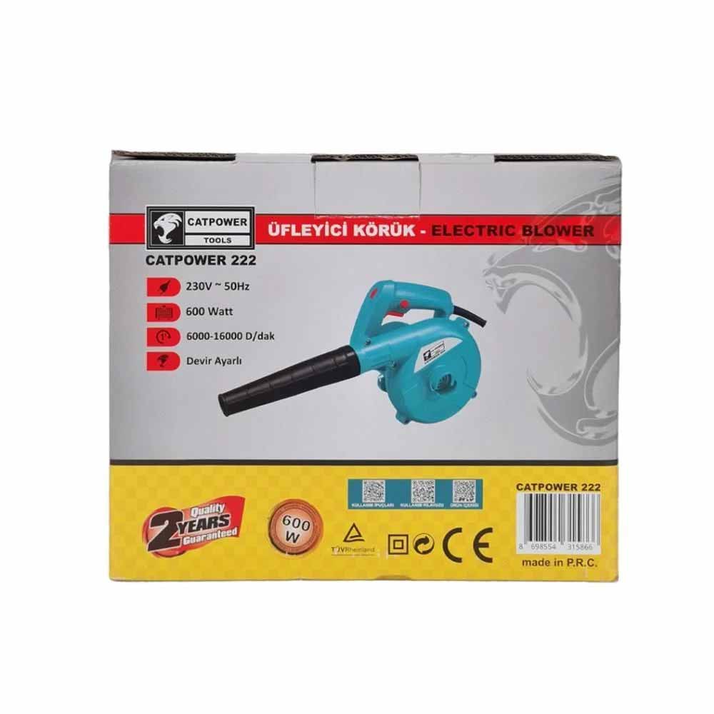 Catpower 222 Hava Üfleyici Körük 600W küçük görsel