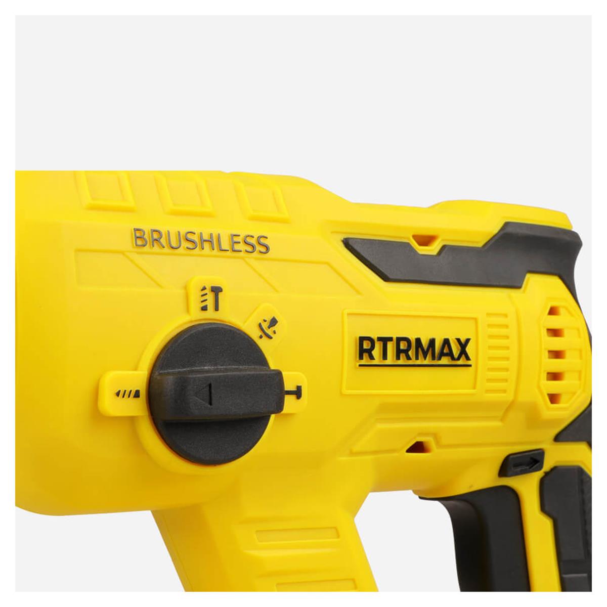 Rtrmax Rtx2095b X-lion Akülü Elektropnömatik Kırıcı Delici 18v (akü Hariç) küçük görsel