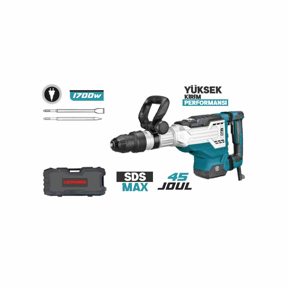 Catpower 7925 Kırıcı Hex 14 Kg 1700W küçük görsel