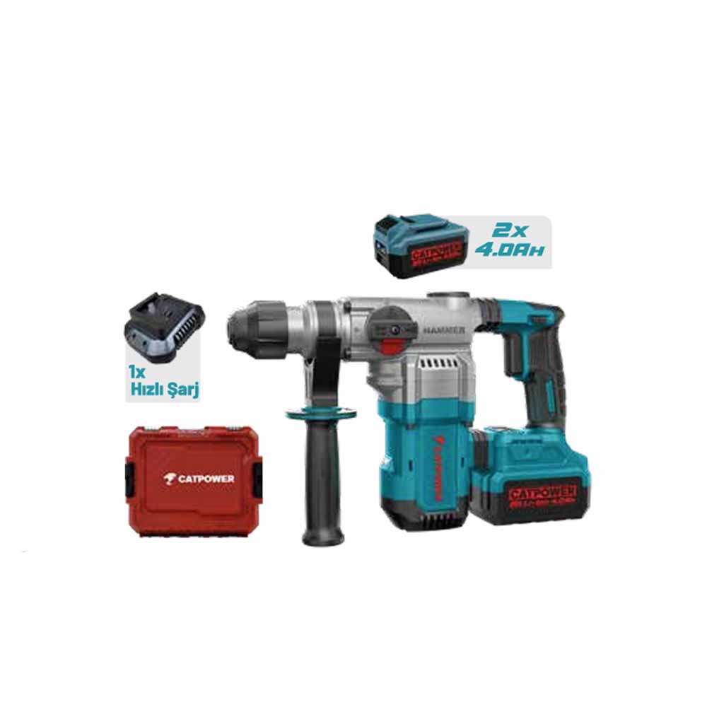 Catpower 4229 Akülü Kırıcı Delici Kömürsüz (Akü Hariç) küçük görsel