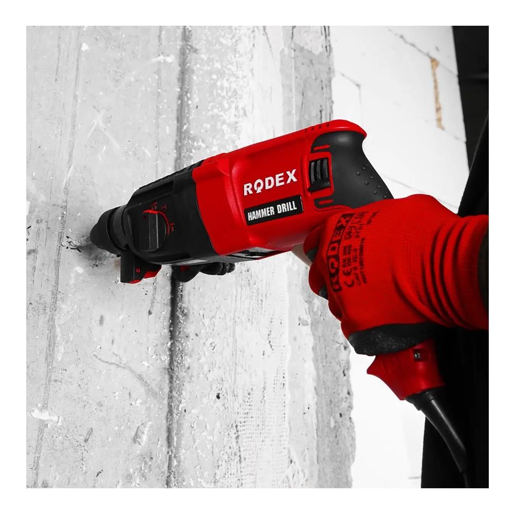 Rodex Elektropnömatik Kırıcı Delici Matkap 800W Rdx2265 küçük görsel