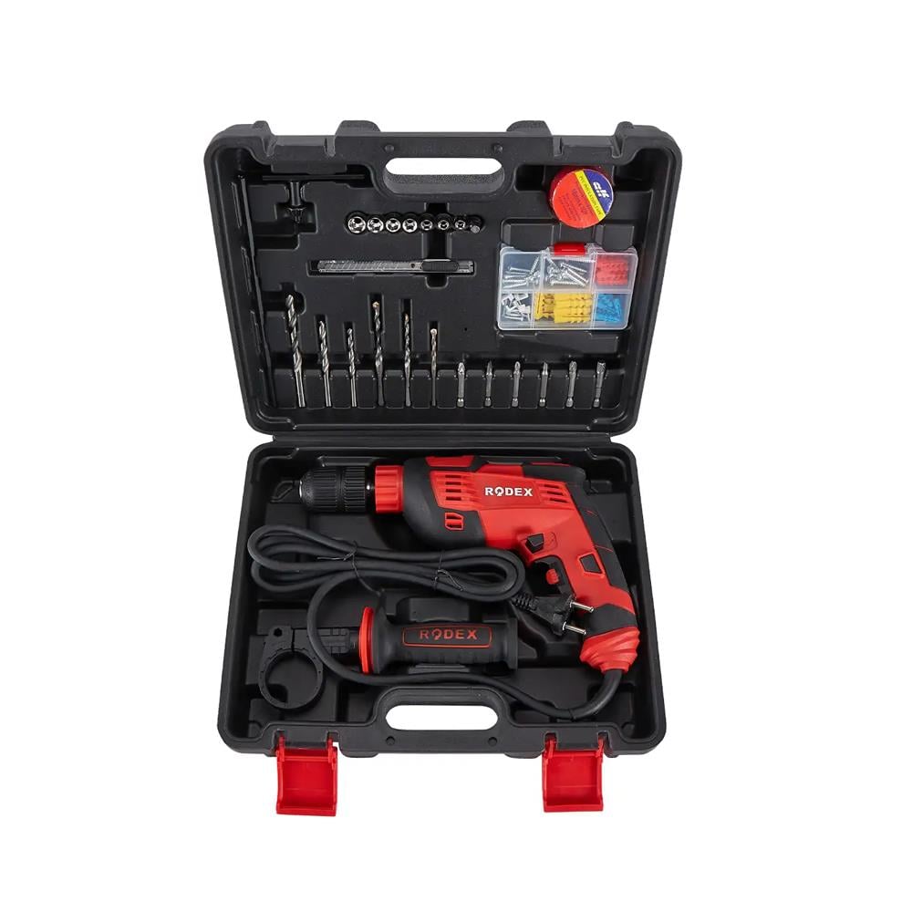Rodex Darbeli Matkap 850W 24 Parça Aksesuarlı Rdx1551 küçük görsel