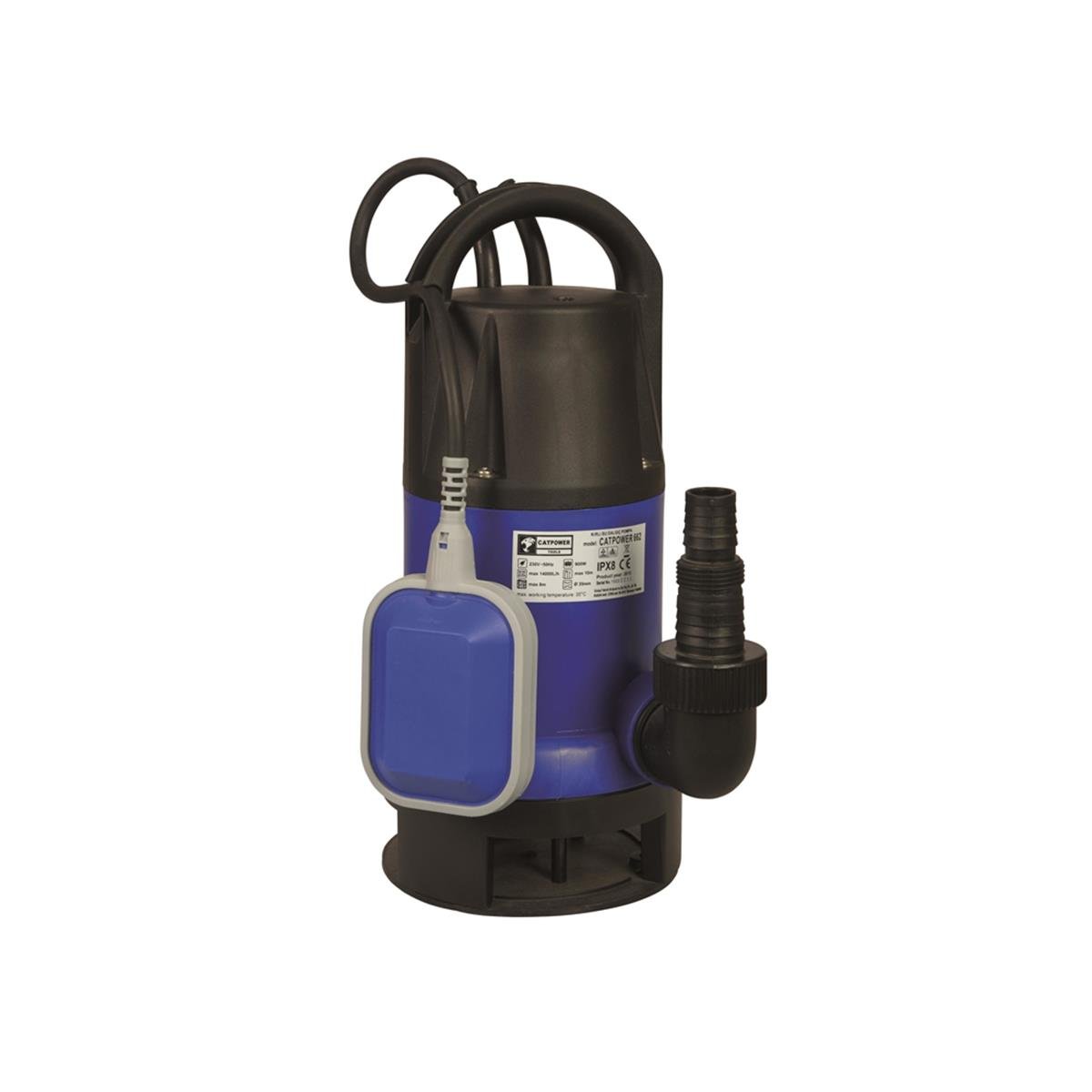 Catpower 662 Dalgıç Pompa Kirli Su 900 W 14 Ton küçük görsel