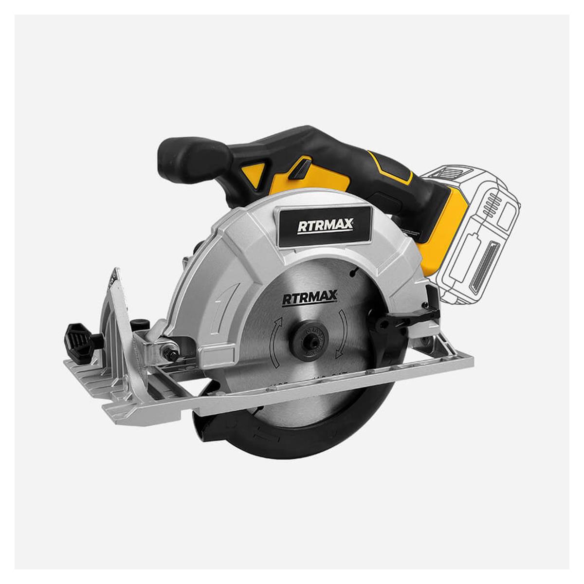 Rtrmax Rtx2038b Akülü Daire Testere (Akü Hariç) küçük görsel