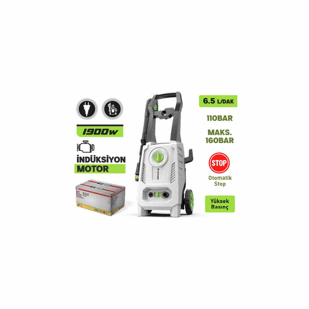Catpower 715 Yıkama Makinesi Yüksek Basınçlı 1900W küçük görsel