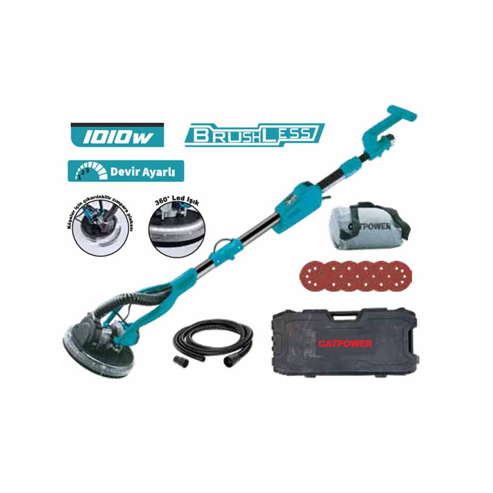 Catpower 3015 Duvar Zımparalama Kömürsüz 1010W küçük görsel