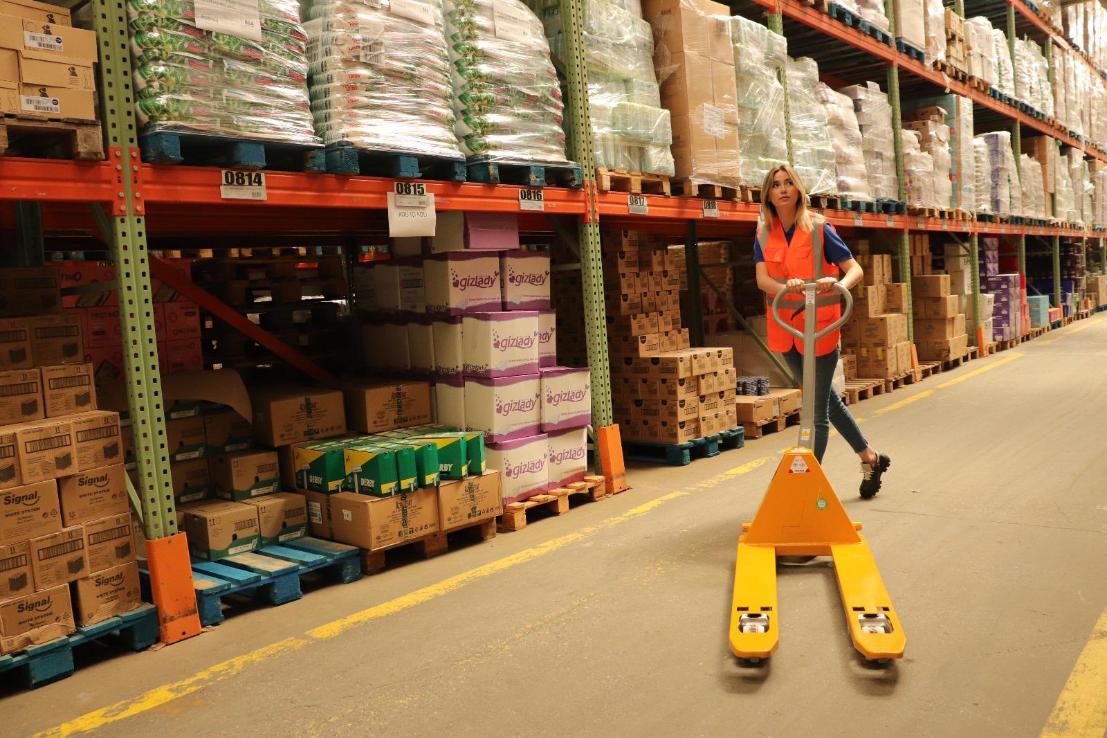 Daima DPT25 2.5 Ton Döküm Pompa Transpalet küçük görsel