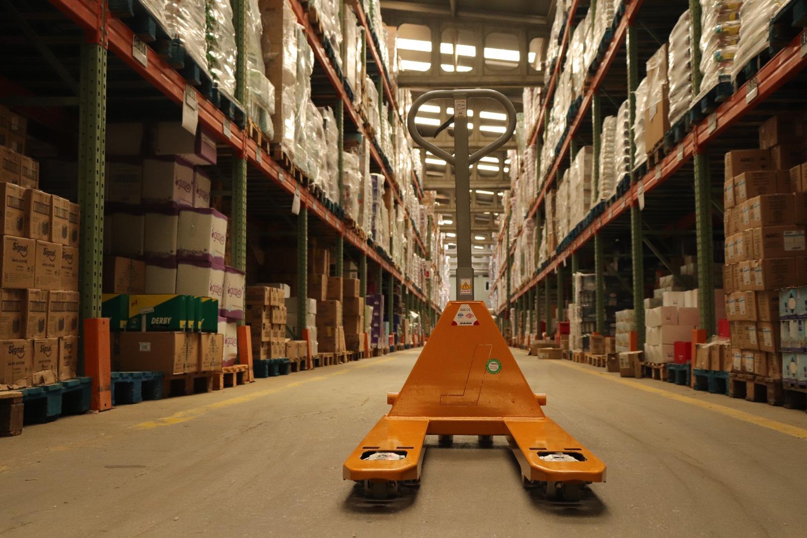 Daima DPT25 2.5 Ton Döküm Pompa Transpalet küçük görsel