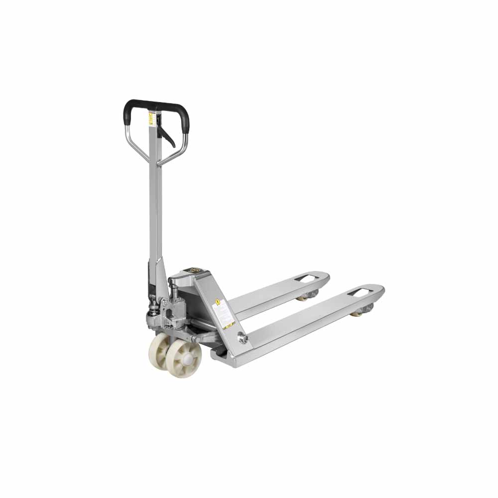 Yaparlar Pro Ypt25P İnox Paslanmaz Transpalet 2.5 Ton Beyaz Kemik Teker Y-82931 küçük görsel