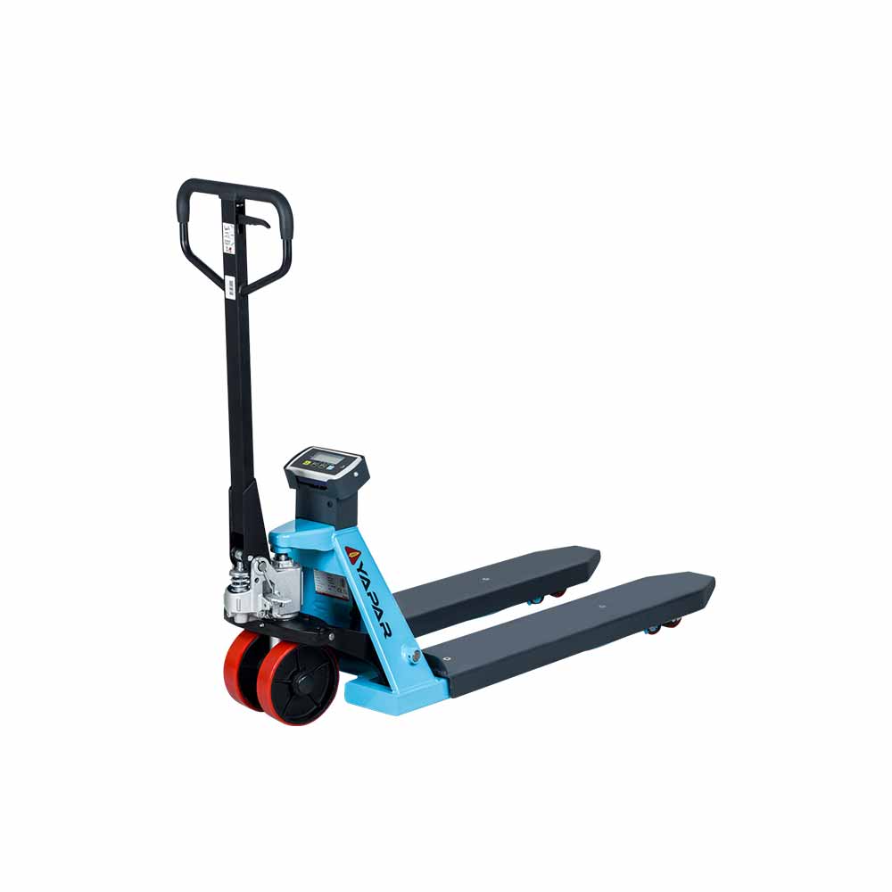 Yaparlar Pro Ypt20Ps Yazıcılı Terazili Transpalet 2 Ton Kırmızı Pu Teker Y-82956 küçük görsel