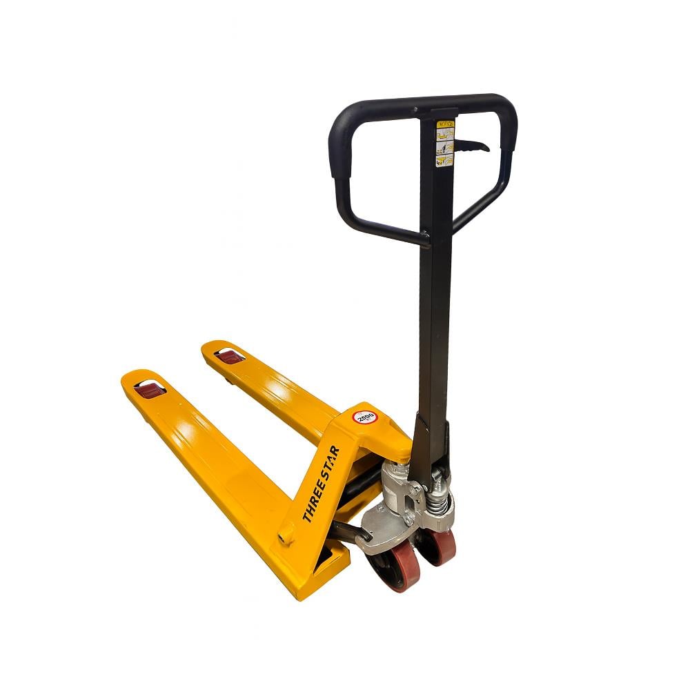 Three Star 2.5 Ton Transpalet Kırmızı Pu Teker Cm25 küçük görsel