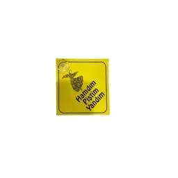 Vantuzlu Sticker (Hamdım Piştim Yandım) görseli