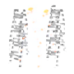 Perilla Gi200 4+4 Çift Çıkışlı Metal Merdiven küçük görsel