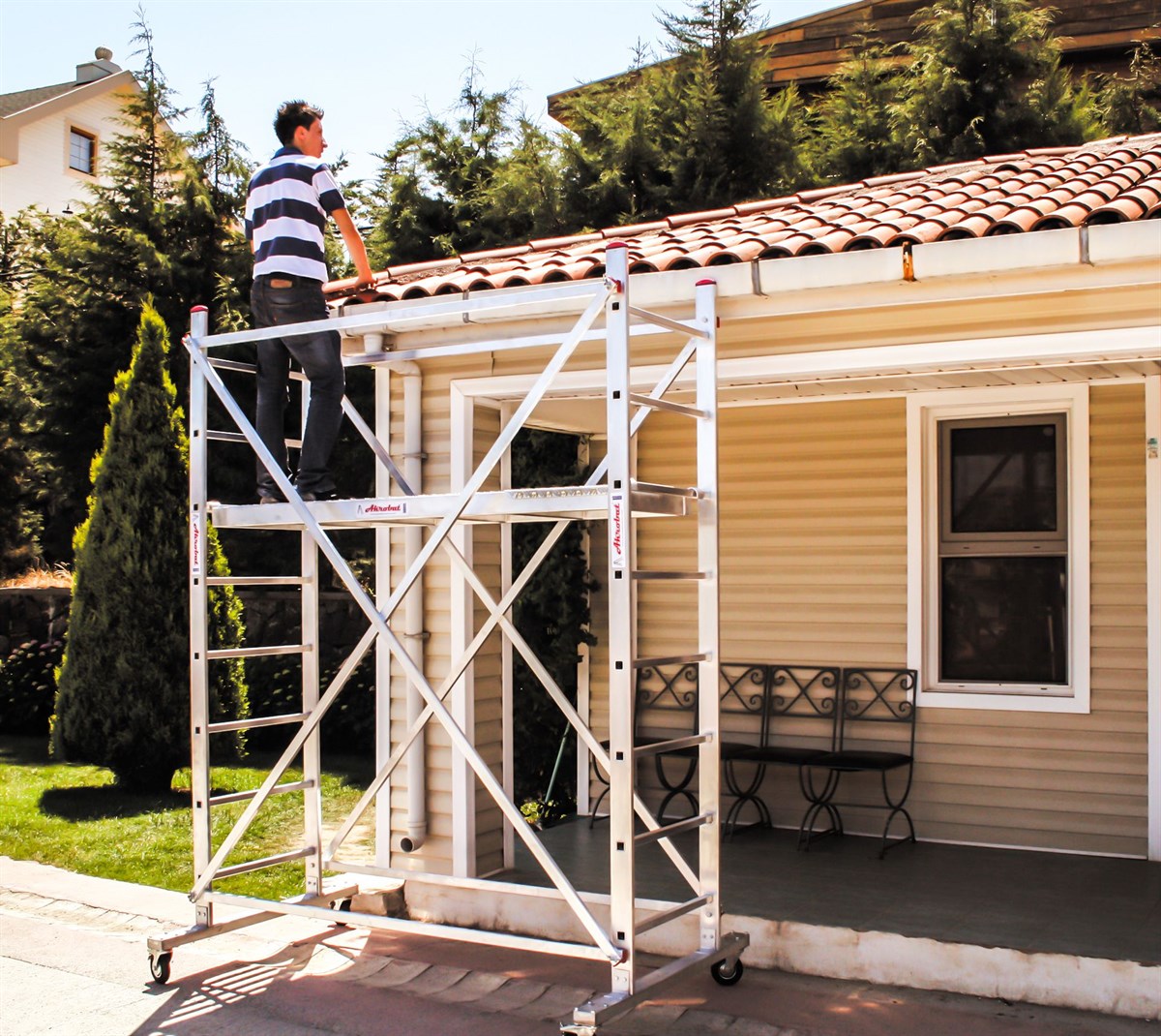 Akrobat 300 Cm Mini İskele (Mağaza Teslim) küçük görsel