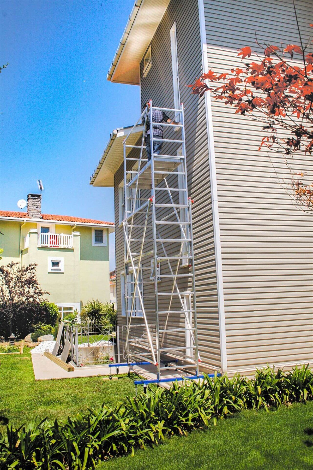 Akrobat 2X2 Teleskopik İskele (4 Mt) (Mağaza Teslim) küçük görsel