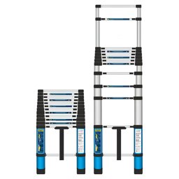Master Alüminyum Teleskopik Merdiven 380 cm 13 Basamak küçük görsel