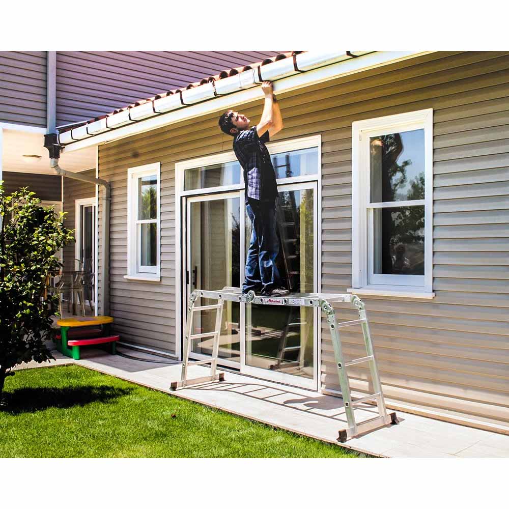 Akrobat Çok Amaçlı Merdiven 4700Cm küçük görsel