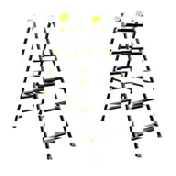 Master Super Step 5+5 Çift Çıkışlı Merdiven küçük görsel