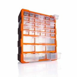 Super-Bag Monoblok Çekmeceli Organizer Set 39'Lu Asr-6001 görseli