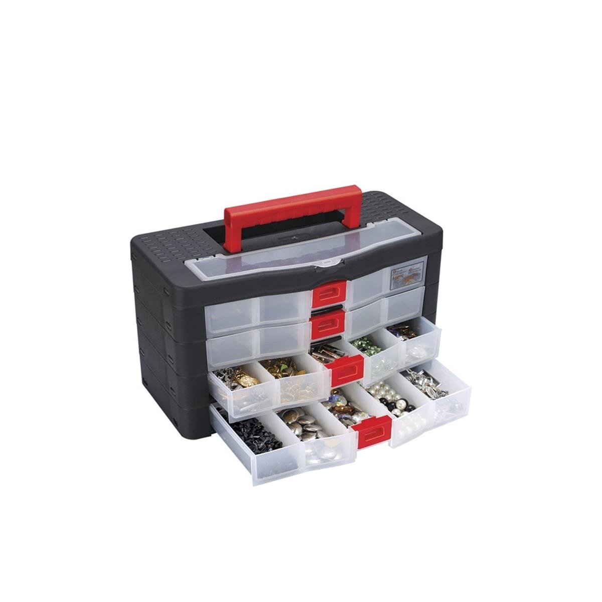 Super-Bag Modüler Çekmece 4 Katlı Asr-2058 küçük görsel