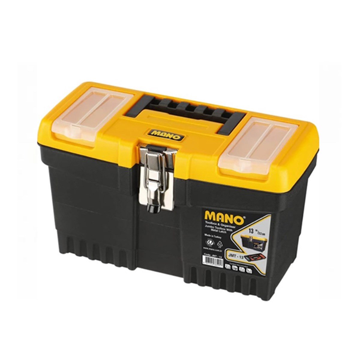 Mano Metal Kilitli Takım Çantası 19" Mt-19 küçük görsel