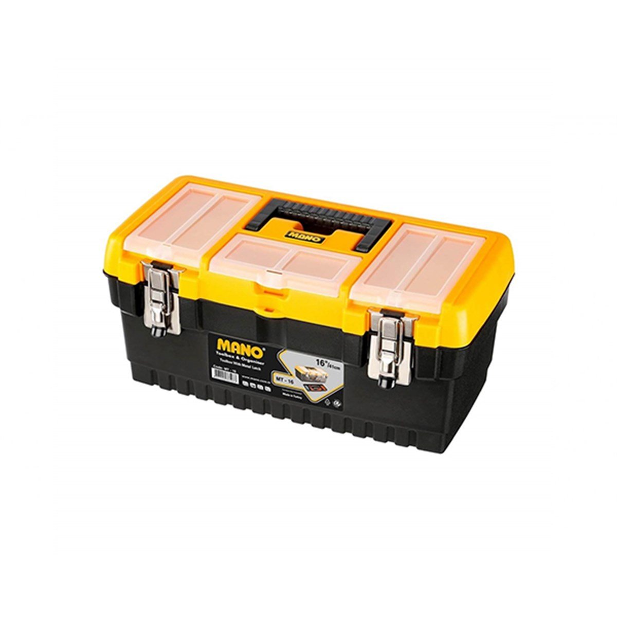 Mano Metal Kilitli Takım Çantası 19" Mt-19 küçük görsel