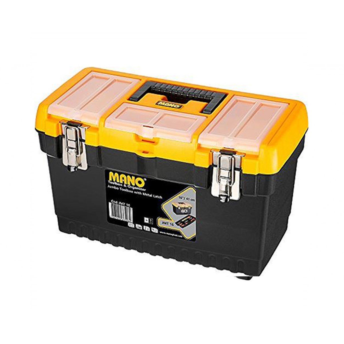 Mano Takım Çantası 13'' Jumbo Prof. JMT-13 Metal Kilit küçük görsel