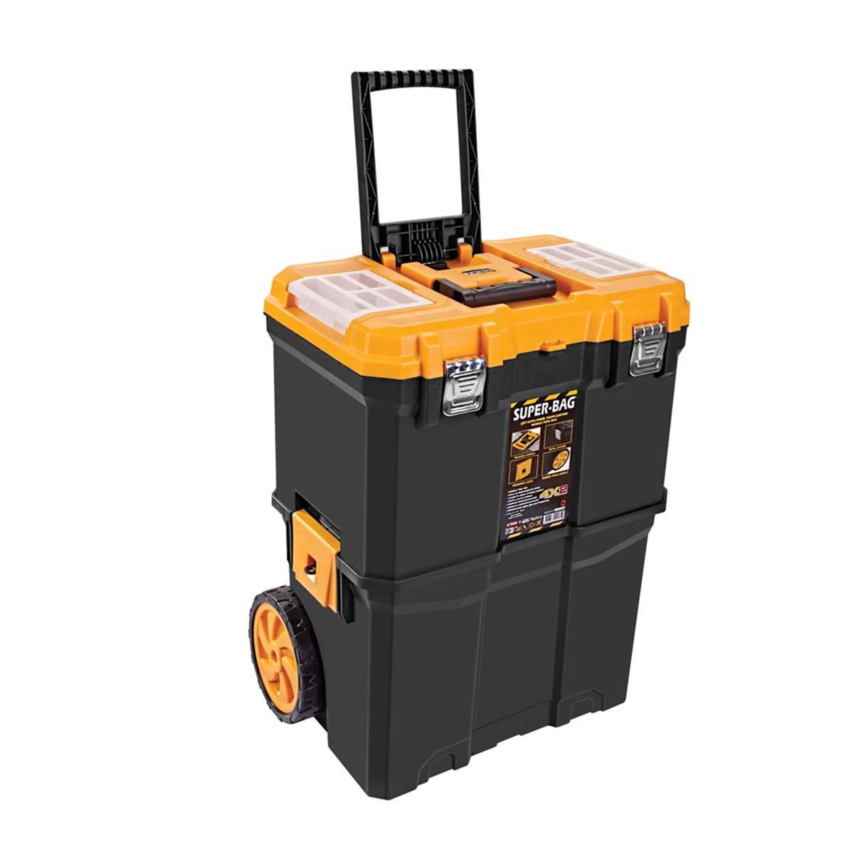 Super-Bag Çift Katlı Tekerlekli Takım Çantası Asr-5039 küçük görsel