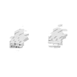 Pvc 3 Lü Korniş Dönüşü 45 Derece küçük görsel