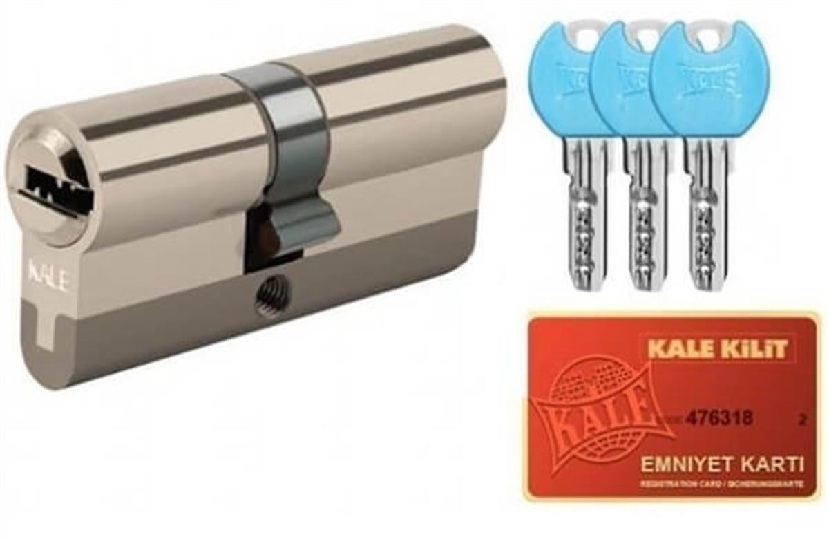Kale 164 Ygs Se Yüksek Güvenlikli Sistem Silindir 68mm Nikel küçük görsel