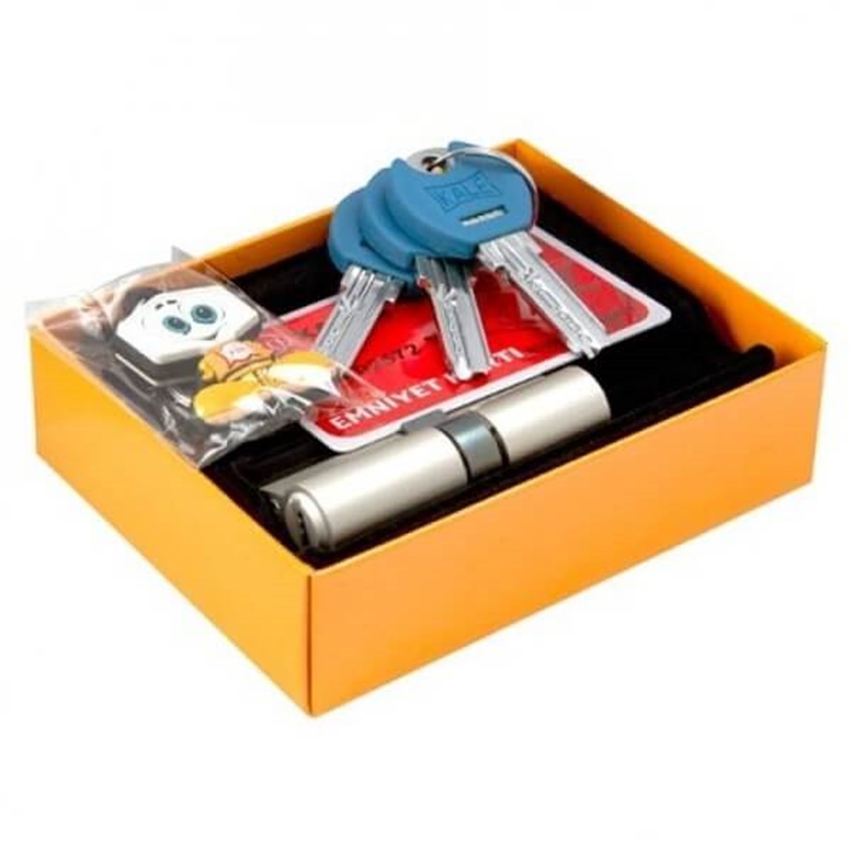 Kale 164 Ygs Se Yüksek Güvenlikli Sistem Silindir 68mm Nikel küçük görsel