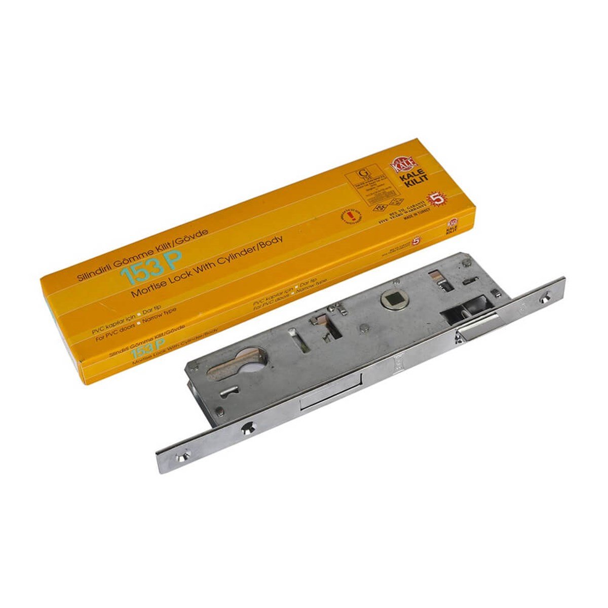 Kale 153 P 35Mm Pvc Gömme Kilit (Gövde) küçük görsel