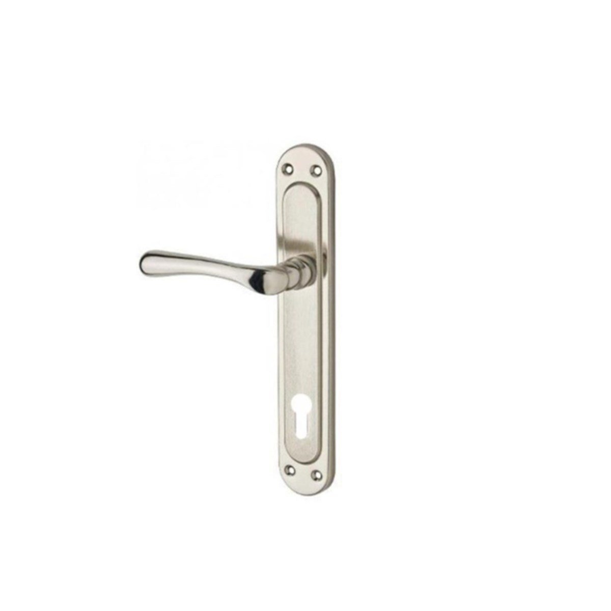 İnan As-218 Orta Kumru Sol Kapı Kolu Yale Alb. Saten küçük görsel